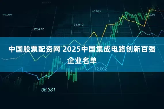 中国股票配资网 2025中国集成电路创新百强企业名单