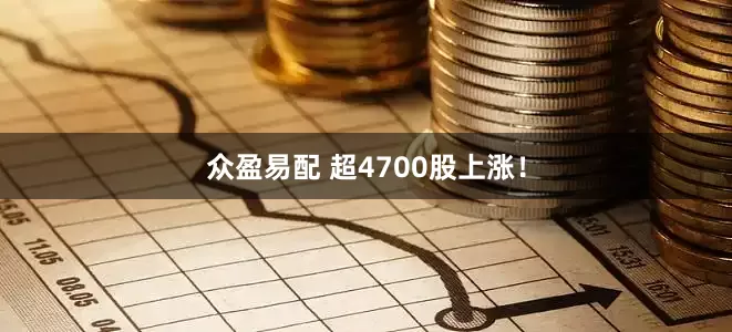 众盈易配 超4700股上涨！