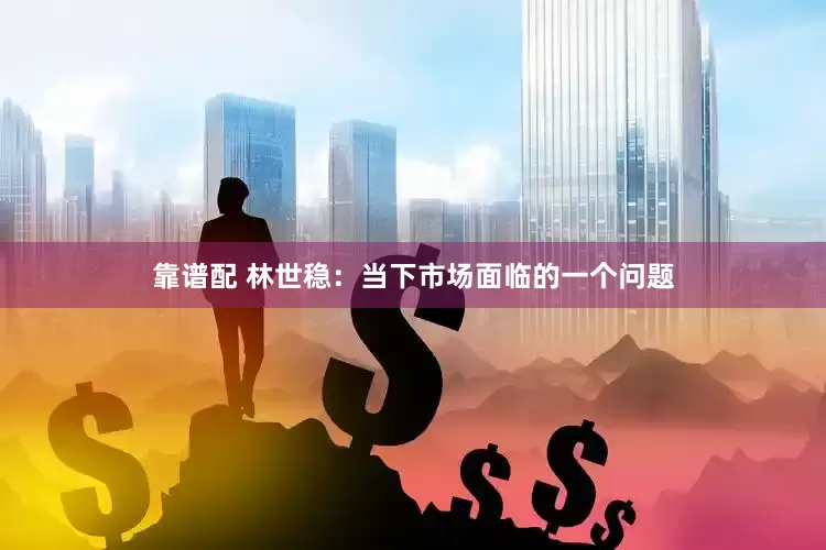 靠谱配 林世稳：当下市场面临的一个问题