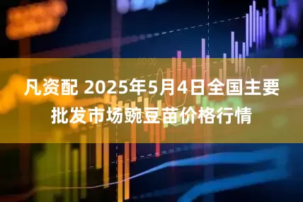 凡资配 2025年5月4日全国主要批发市场豌豆苗价格行情